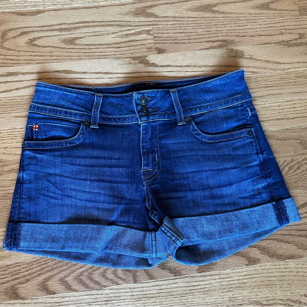 HUDSON RUBY DENIM CUFFED SHORTS